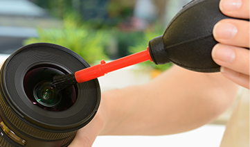 Limpeza de lentes e lcd